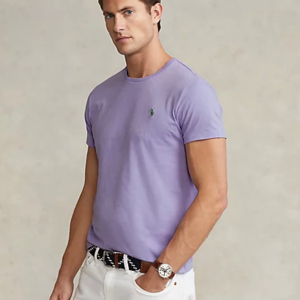 Polo Mens Medium T-shirt - Lavender